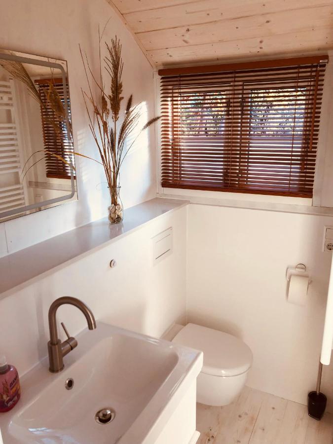 Petershagen-Eggersdorf Zirkuswagen Mit Outdoor Whirlpool Und Garten מראה חיצוני תמונה